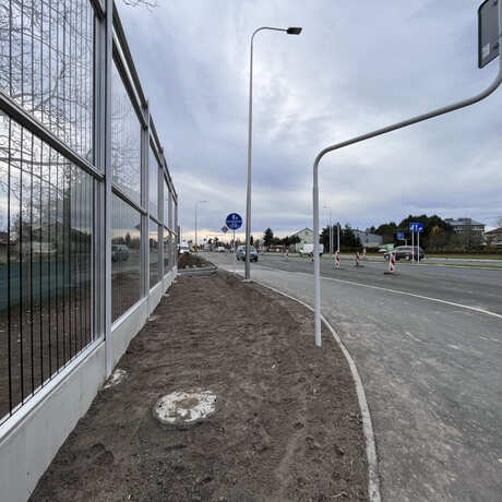 Przebudowa ul. Warszawskiej w Rzeszowie [listopad 2023] - fot 22